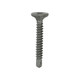 Drywall Construction Metal Stud Cement Board Screws - PH - Countersunk Wafer - Self-Drilling - Exterior - Silver Organic