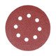 Random Orbital Sanding Discs - 60 Grit - Red