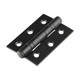 TIMCO Grade 7 Fire Door Hinges - Epoxy Black - 76 x 50 x 2.0mm