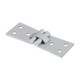 TIMCO Counterflap Hinge - Solid Brass - Satin Chrome - 100 x 40mm