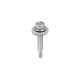 Metal Construction Light Section Screws - Hex - EPDM Washer - Self-Drilling - Exterior - Silver Organic