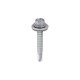 Metal Construction Light Section Screws - Hex - EPDM Washer - Self-Drilling - Exterior - Silver Organic