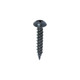 Blackjax Woodscrews - PZ - Round - Black Organic