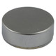 Threaded Screw Caps - Solid Brass - Satin Chrome