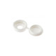 Hinged Cover Caps - 10g-12g - White - Box of 100