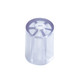 TIMCO Spacers - For Corrugated Sheet Fixings - Clear - 15.0 x 19mm - Bag of 50