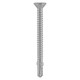 Metal Construction Timber to Light Section Screws - Countersunk - Wing-Tip - Self-Drilling - Bi-Metal - Exterior - Silver Organic