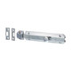 Architectural Flat Section Bolt - Polished Chrome
