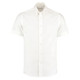 KK187 Tailored Fit Short Sleeve Shirt - White - (17")