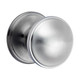 TIMCO Centre Door Knob - Satin Chrome - 66mm