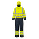 S485 Hi Vis Contrast Lined Coverall