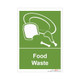 Food Waste - Self Adhesive Sticker