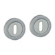 TIMCO Standard Profile Escutcheon - Satin Chrome - 51mm