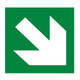 Diagonal arrow Sign