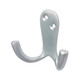 TIMCO Double Robe Hook - Satin Chrome - 47 x 24mm