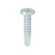 Metal Construction Sheet & Framing Screws - PH - Low Profile Pancake - Exterior - Silver Organic