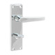 TIMCO Victorian Straight Bathroom Handles - Polished Chrome - 152 x 43mm