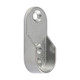 TIMCO End Socket - For Oval Tube - Polished Chrome - 30 x 15mm - Bag of 2