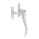 TIMCO Wedge Pattern Casement Fastener - Satin Anodised Aluminium - 100mm