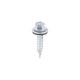 Metal Construction Thin Sheet Metal to Timber Screws - Hex - EPDM Washer - Slash Point - Zinc