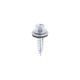 Metal Construction Thin Sheet Metal to Timber Screws - Hex - EPDM Washer - Slash Point - Zinc