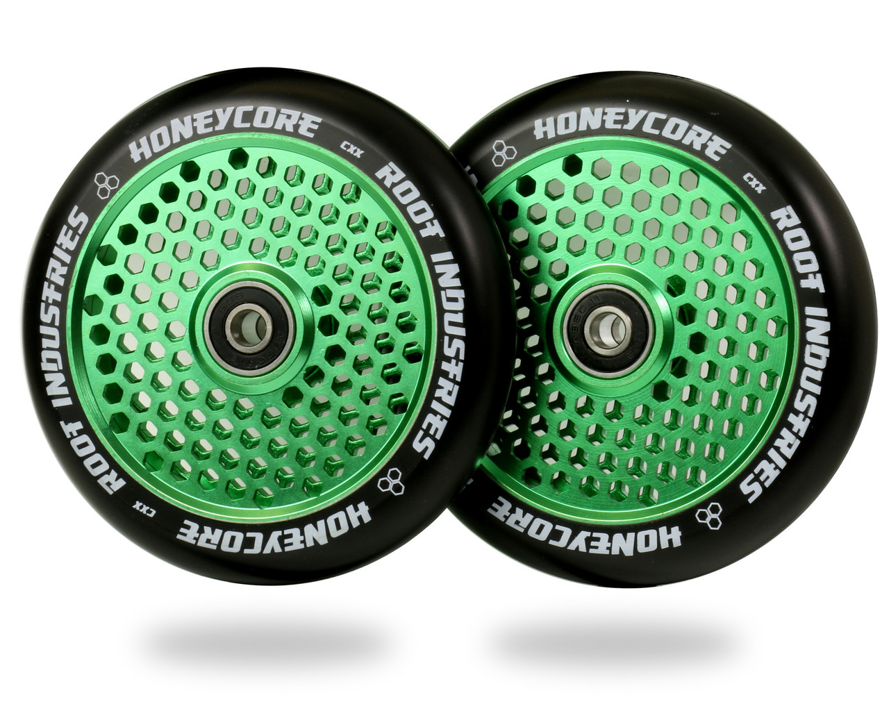 Honeycore Blk Wheels 120mm | Root Industries | RTP Scooter Store