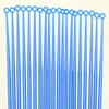 Loops Microloop® Plastic 5ul Blue Soft Sleeves 20 pk 1000