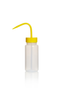 Wash Bottles 250ml LDPE Yellow Pk 5