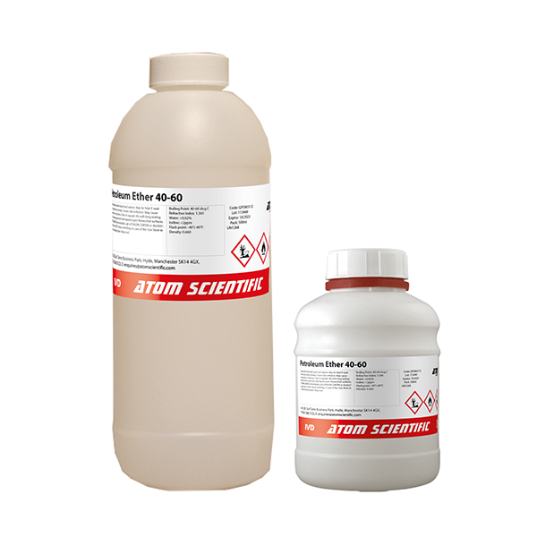 Petroleum Ether 40-60 (UN1268) 2.5ltr - Trafalgar Scientific