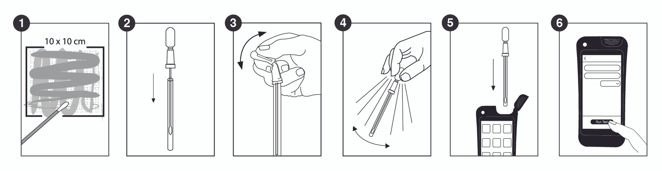 Hygiena™ Ultrasnap™ Surface ATP Swab Test x 100 Trafalgar Scientific