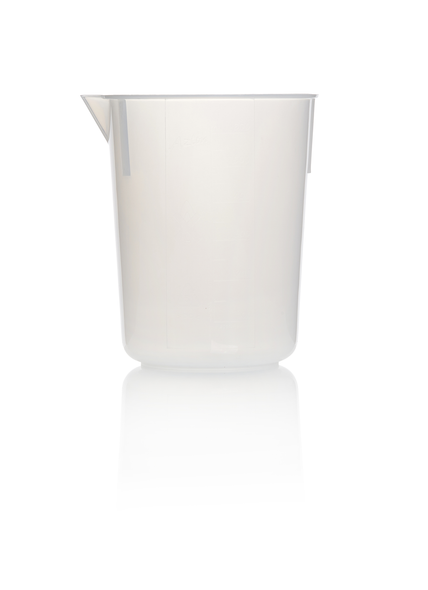 Beaker 500ml Stacking PP Pk 10