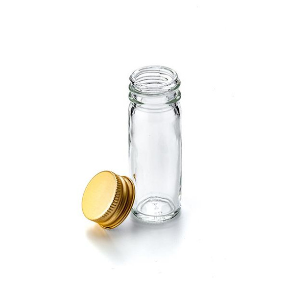 Bottles 30ml Glass Universals Alum Cap Pk 144