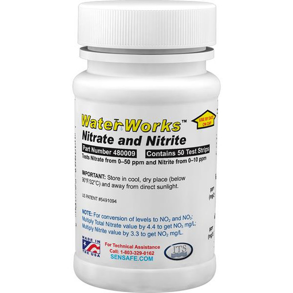 Nitrate/Nitrite Test Strips 0:50:0-10ppm Pk 50