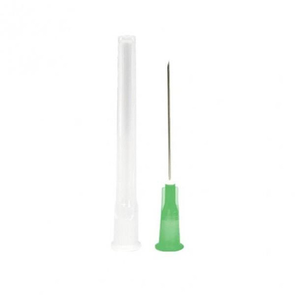 Syringe Needles 21g x 1 1/2" BD Ind Wrap Sterile Pk 100