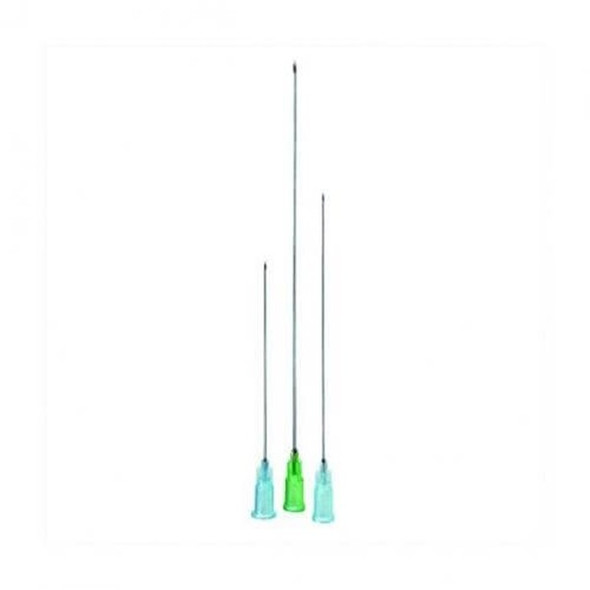 Syringe Needles 21g x 4.5" Green Sterile Pk 100