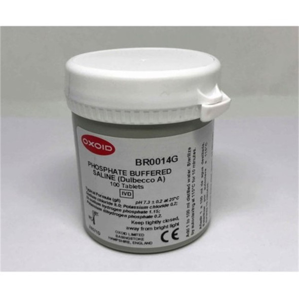 Oxoid™ Phosphate Buffered Saline (PBS) Tablets Pk 100