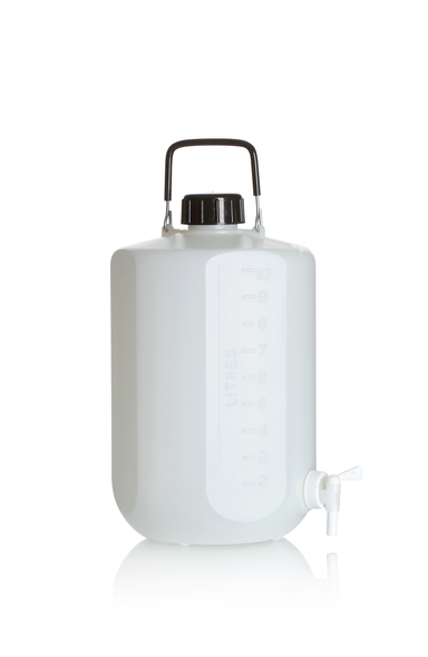 Aspirator 10ltr Screw Cap HDPE AZLON Leakproof Stopcock