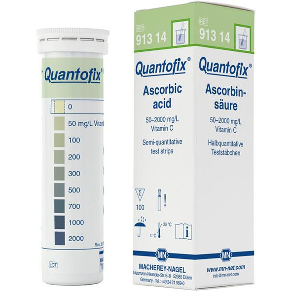 Ascorbic Acid Test Strips Quantofix® (UN NR) Pk 100