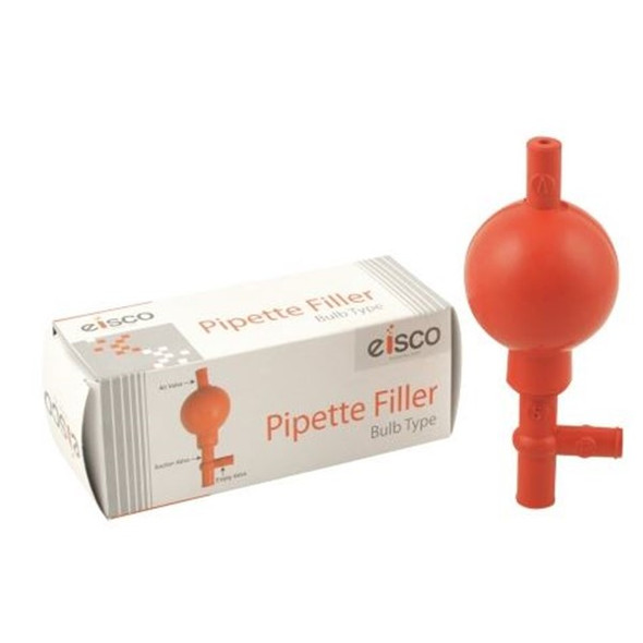 Pipette Bulb Filler Standard Rubber to 10ml