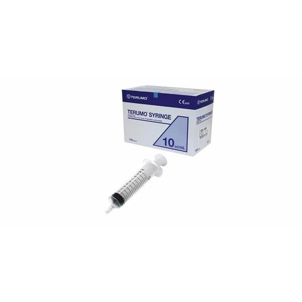 Syringes 10ml Eccentric Luer Slip Ind Wrap Pk 100