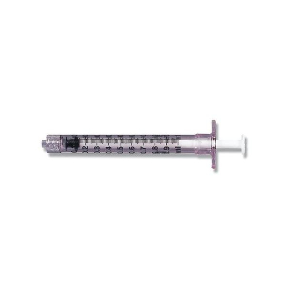 Syringes 1ml Concentric Luer Lock ST Pk 100