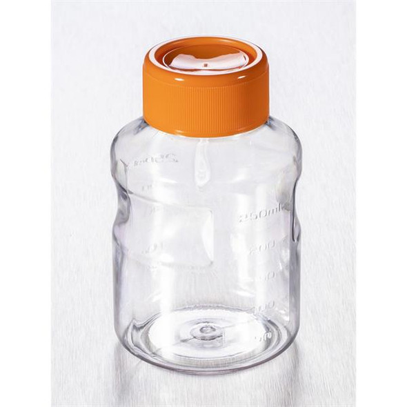 Bottles 250ml Sterile Easy Grip PS W/M Pk 24