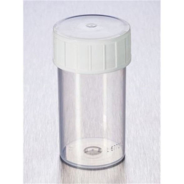 Containers 60ml PP No Label PE Cap Clear AS Pk 700