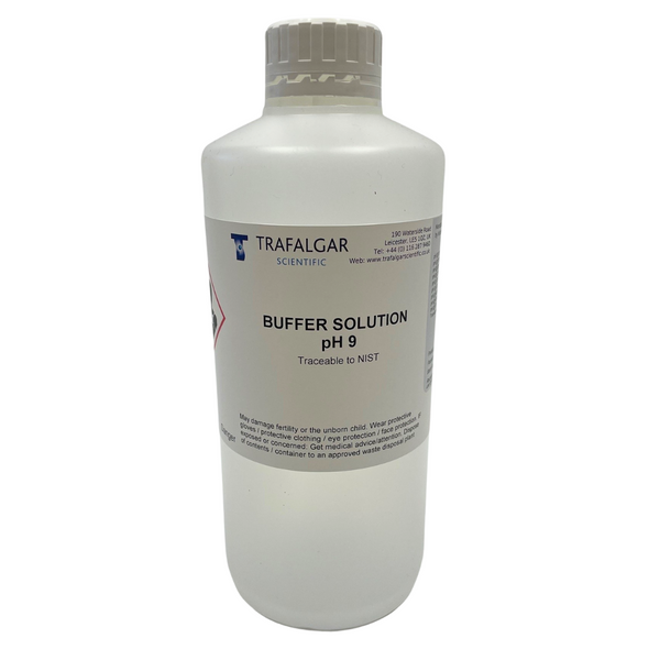 PH9 Buffer Solution Clear 1ltr