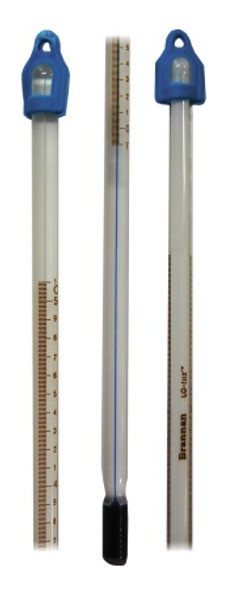 Thermometer -10 to 50°C Blue Lo-Tox 305mm Partial Each