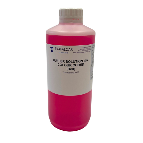 PH4 Buffer Solution Red 500ml