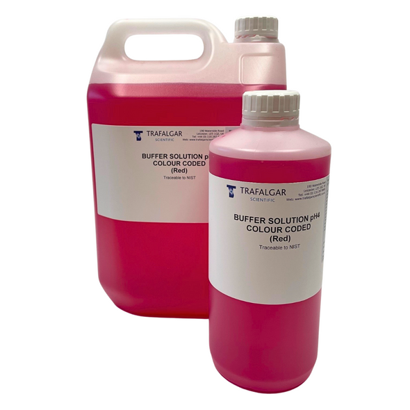 PH4 Buffer Solution Red 500ml