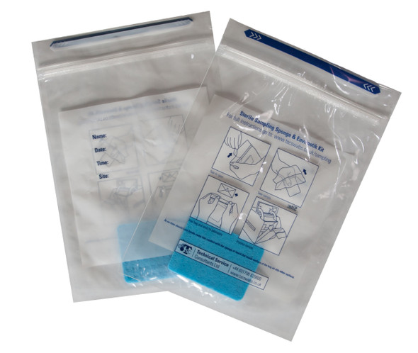 Swab 50c㎡ Blue Sponge with BPW in Bag Pk 200