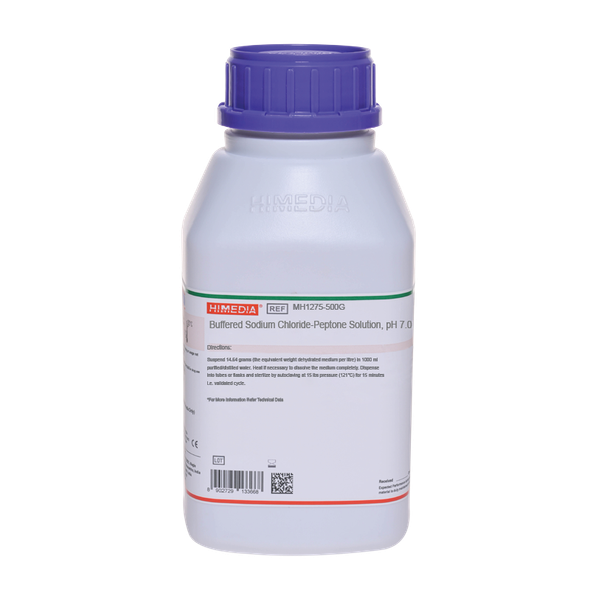 Buffered Sodium Chloride-Peptone Solution, pH 7.2 500G