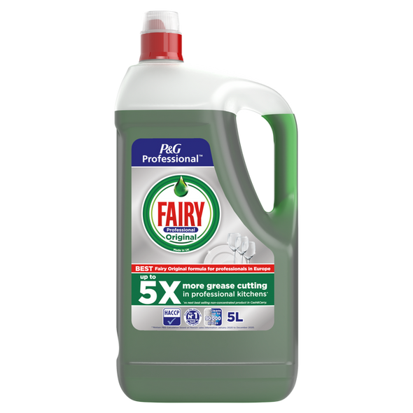 Fairy Wash Up Original Detergent 5ltr